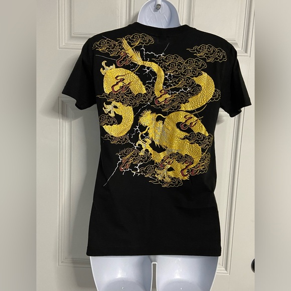 10- JOYE Black DRAGON T-Shirt - Picture 4 of 4